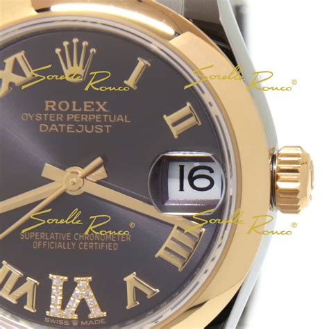 Rolex Datejust 31 NUOVO 2024 quadrante in diamanti a ore 6 